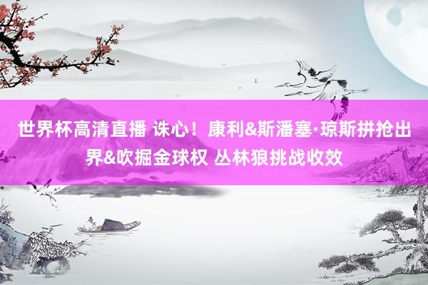 世界杯高清直播 诛心！康利&斯潘塞·琼斯拼抢出界&吹掘金球权 丛林狼挑战收效